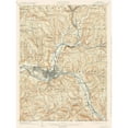 thumbnail image 3 of USGS 11x14 Black Modern Framed Museum Art Print Titled - Binghamton New York Quad - USGS 1904, 3 of 5