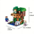 thumbnail image 2 of Jungle Tree House Series Building Blocks Village Assembly Building Blocks Children's Educational Toys Zombie Role Building Blocks, 2 of 4