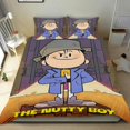 thumbnail image 1 of El Niño Chiflado Conjunto de sábanas temático, trío de piezas, cómodo y amigable con la piel, diseño único, regalo de decoración para el hogar para familiares, amigos y fans,173cm *218cm, 1 of 6