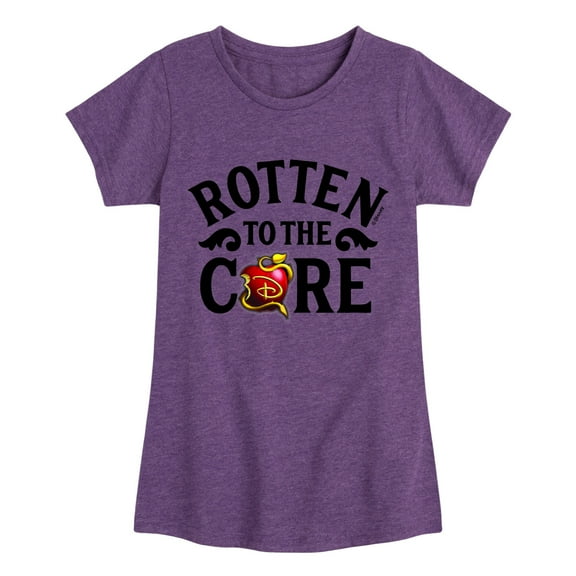 Descendants - Rotten To The Core - Toddler And Youth Girls Short Sleeve Graphic T-Shirt