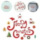 thumbnail image 3 of Decoraciones navideñas para puertas de garaje, pegatinas navideñas, pegatinas para refrigerador, decoración navideña, 3 of 5