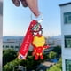 thumbnail image 1 of Llaveros de silicona de superhéroes de Marvel, llaveros de dibujos animados, lindos vengadores, llavero colgante para bolso, Spiderman, Iron Man, accesorios Fivean unisex, 1 of 2