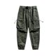 thumbnail image 1 of Puntoco Pantalones casuales largos para hombre Pantalones casuales de camuflaje con múltiples bolsillos y cargo hasta el tobillo para hombre, 1 of 4