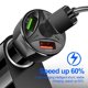thumbnail image 3 of 12V Cargador De Coche USB Carga Rápida QC3.0 3puertos Encendedor De Cigarrillos Adaptador De Auto Accesorios Interiores, 3 of 4