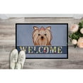 thumbnail image 2 of Carolines Treasures BB1390JMAT Yorkie Yorkishire Terrier Welcome Indoor or Outdoor Mat, 24 x 36", Multicolor, 2 of 4
