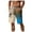 Z134-Khaki, variant on CHENge Big Tall Swim Trunks Loose Fit Solid Color Quick-Dry 4th Of July Swim Trunks with Compression Liner Stretch Fabric Summer Swimwear