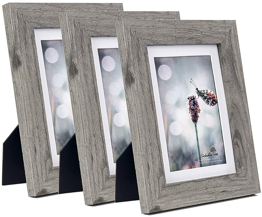 Wooden Grey 11x14 Picture Frame 2 Set in 1 Pack or 11x14 Frame Walmart Canada