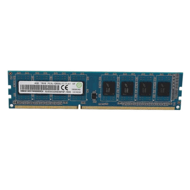 DDR3 4GB Desktop Memory 1RX8 PC3L-12800U 1600Mhz 240Pins 1.35V CL11 DIMM Ram for AMD Motherboard