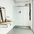 thumbnail image 3 of VIGO Ellington 59 in. H x 6 in. W 4-Jet Shower Panel System with Adjustable Round Head and Hand Shower Wand in Matte Black, 3 of 9