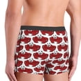 thumbnail image 3 of Goofa Cute Red Crab Printed Men's Boxer Briefs Underwear, Moisture-Wicking Underwear, Trunk,Soft and Breathable Cotton Underwear-Large, 3 of 9