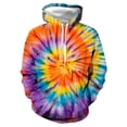 thumbnail image 5 of 3D ic Color Rendering Element Couple Hooded Sweater Street Cool Hip Hop Men's Fashion Hooded Pullover 3D Top, 5 of 5