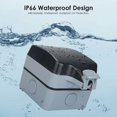 thumbnail image 4 of y 66 Waterproof Power Strip with Switch and Waterproof Junction Box, Outdoor Dustproof Socket Wall Electrical Outlet for Kitchen, Bathroom, Garage, Pool and Garden, 4 of 5