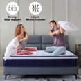 thumbnail image 5 of 10 Inch Plush Memory Foam Pocket Spring Hybrid Mattress In A Box With Certipur-US Certified Memory Foam, 5 of 5