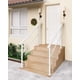 thumbnail image 4 of Yeshouse Pasamanos metálicos para escaleras exteriores, kit de pasamanos para escaleras exteriores, pasamanos de aluminio y hierro forjado para escaleras exteriores, para mayor seguridad y estabilidad, 4 of 7