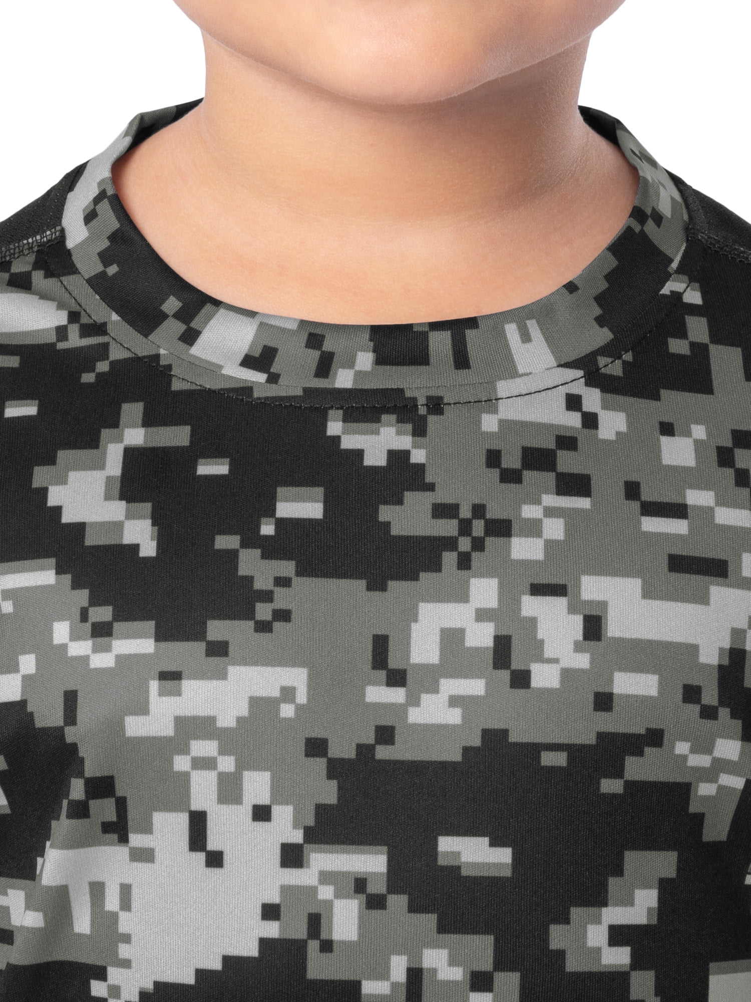 Athletic Works Boys Short Sleeve Core Active T-Shirt, Sizes 4-18 & Husky