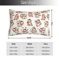 thumbnail image 2 of Fotbe Farm Cow Animal Funda de Almohada Decorativa Estilo Occidental, Lujo en Algodón, Fundas para Almohadas King, Cojín Estampado para Decoración del Hogar-16"x24", 2 of 6