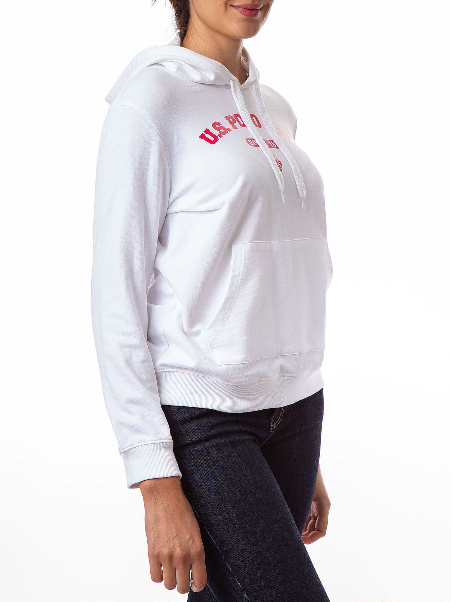 US Polo Assn. Women's Logo Sweatshirt Hoodie - image 3 of 3