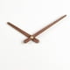 thumbnail image 2 of RELOJ de madera de haya y nogal negro, puntero de madera, personalidad, con funda de cobre, RELOJ, 2 of 5