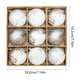thumbnail image 3 of Adornos navideños de 9 piezas, irrompibles, bolas para el árbol de Navidad, decoración para bodas, fiestas y celebraciones. Decoración de mesa para árboles pequeños., 3 of 6