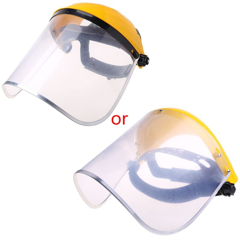 24x Clear Safety Full Face Shield Goggles Visor Anti-Oil Protector Shield 