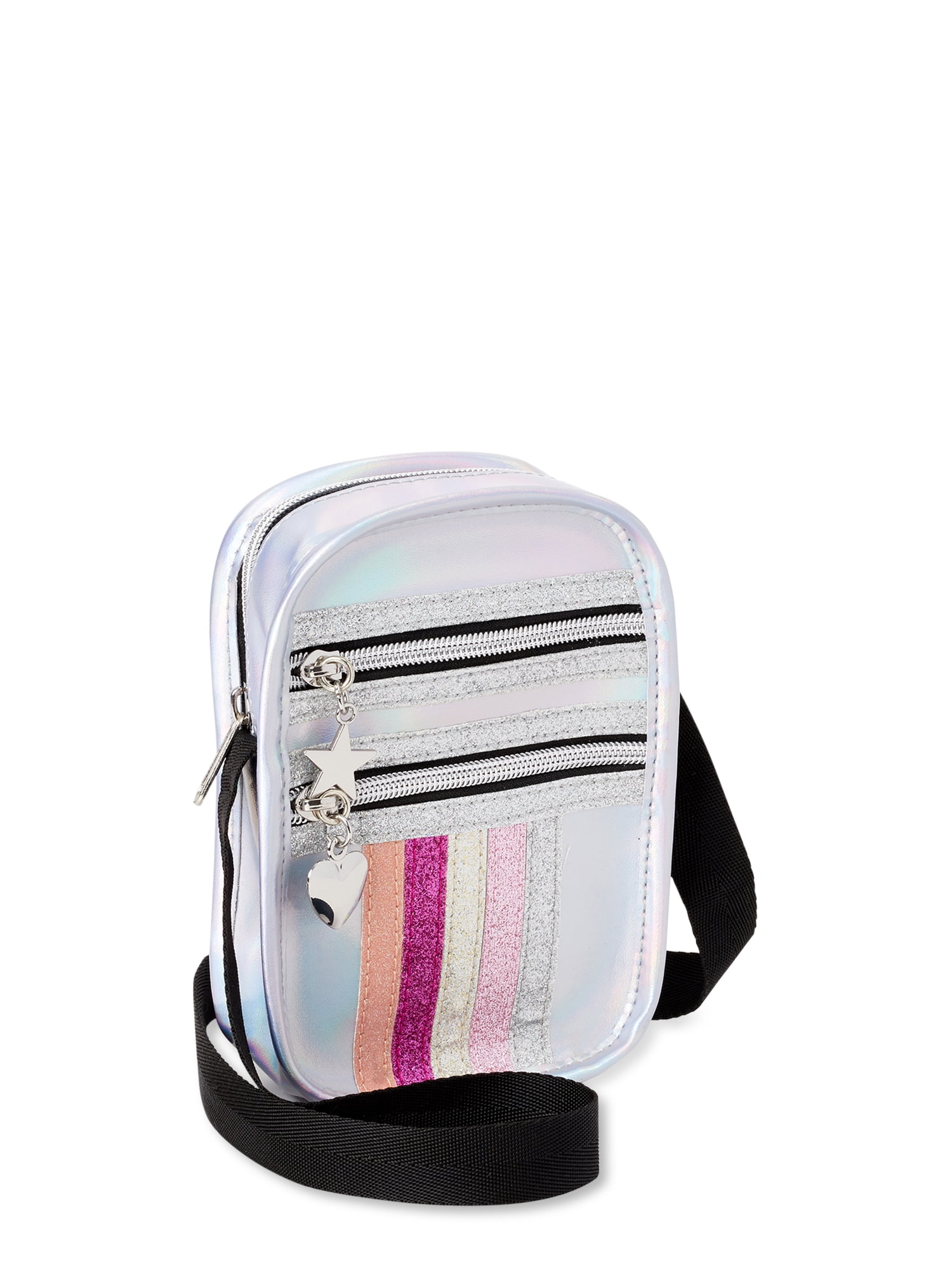Wonder Nation Girls Zip Crossbody Bag