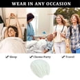 thumbnail image 5 of Gorro de bambú suave y sedoso con redecilla holgada para mujer, turbante para la pérdida de cabello por cáncer, gorro para quimio, 5 of 5