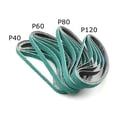thumbnail image 2 of 20pcs 330 * 10mm Z / A Cinturón de lijado abrasivo for la amoladora de correa de metal opcional mini tamaño 40 # 60 # 80 # 120 # for moler, 2 of 4