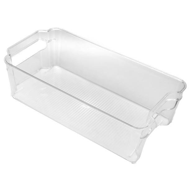 Contenedores Organizadores Para Refrigerador, Contenedores De Plástico Transparente Para Refrigerador, Congelador, Gabinete De Cocina, Organización De Despensa, Organizador Para