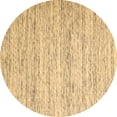 thumbnail image 1 of Ahgly Company Indoor Round Abstract Brown Contemporary Area Rugs, 6' Round, 1 of 4