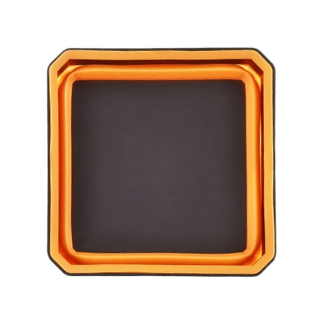 Foldable Silicone Magnetic Parts Tray, Portable Tool Organizer with Magnetic Base, Color-Coded Component Storage for Workshop And Diy Projects, Flexible Rubber Walls for Durability, Parts Tray *1