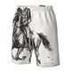 thumbnail image 4 of Balery Cowboy Ride A Horse Traje de Baño Estilo Hawaiano para Hombre, Shorts de Secado Rápido con Bolsillos-Small, 4 of 6