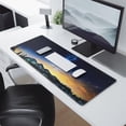 thumbnail image 2 of Trees and Mountains Under the Starry Sky&nbsp;mouse Padswaterproofwashable&nbsp;for Office Home Work GamingmousepadsRubber Base Mousepad with Stitched Edges 31.5x11.8inches, 2 of 7