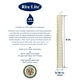 thumbnail image 5 of Rite Lite 45ct Eco-Friendly Natural Beeswax Hanukkah Menorah Candles 4" - White, 5 of 5