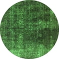 thumbnail image 1 of Ahgly Company Indoor Round Persian Green Bohemian Area Rugs, 8' Round, 1 of 4