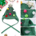 thumbnail image 4 of Traje de Navidad para mascotas, ropa de Navidad para mascotas, traje de Cosplay de perro de Navidad lindo regalo de Santa kaili Sencillez, 4 of 5