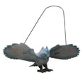 thumbnail image 4 of Juguete de simulación de águila, estatua de animal con gran nivel de detalle, decoración para el hogar gris, 4 of 9