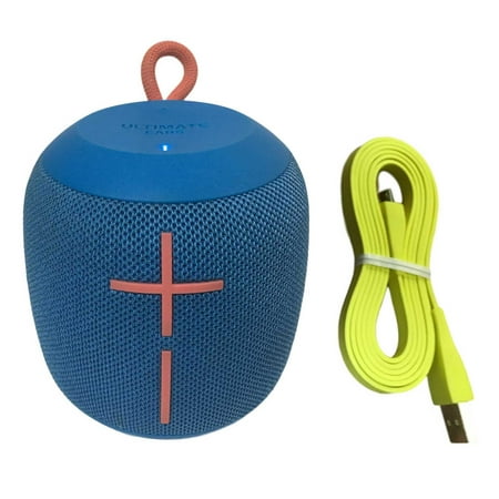 Ultimate Ears UE WONDERBOOM Wireless Waterproof Bluetooth Speaker - Subzero Blue (Ships in Brown (The Best Dancing Water Speakers)
