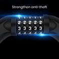 thumbnail image 3 of LJNYFDC Bike Lock Bike Chain Lock Sturdy Construction High Strength Wear Resistant Waterproof Alloy Steel Bicycle Password Lock, 3 of 5