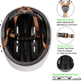 thumbnail image 2 of Bike Helmet Adults - Road Bike Helmet for Women and Men Cycling Helmet Adjustable Safety Certified for Skateboard Bicycle Helmets(White), 2 of 7