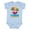 AE-Light Blue, variant on Florida the Sunshine State Girls Baby Bodysuit