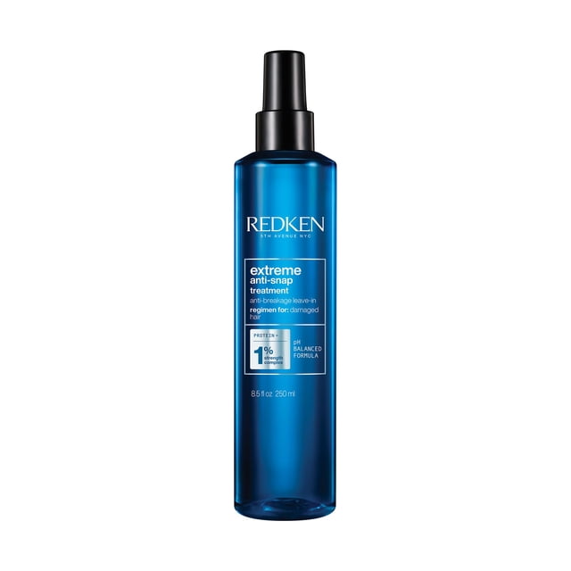 REDKEN - Tratamiento Extreme Anti-Snap 250ml | Tratamiento fortificante y anti-quiebre para cabello dañado | Reduce el quiebre y las puntas abiertas |Strength Complex contiene Prote&iac