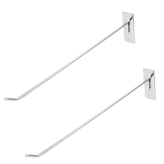 2 Pcs Utility Hook Single Line Wall Nail Straight Metal Professional Hooks