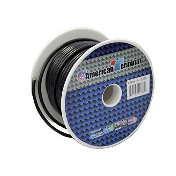 American Terminal ATPW14-100 14 Gauge Primary WireAmerican Terminal ATPW14-100 14 Gauge Primary Wire