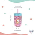 thumbnail image 5 of Zak Designs 2 Pack 16oz Tumbler Bluey Purple/Pink, 5 of 6