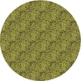thumbnail image 1 of Ahgly Tapis Rond Lavable en Machine Intérieur Transitionnel Chêne Brun, 3 Pieds Rond, 1 of 7