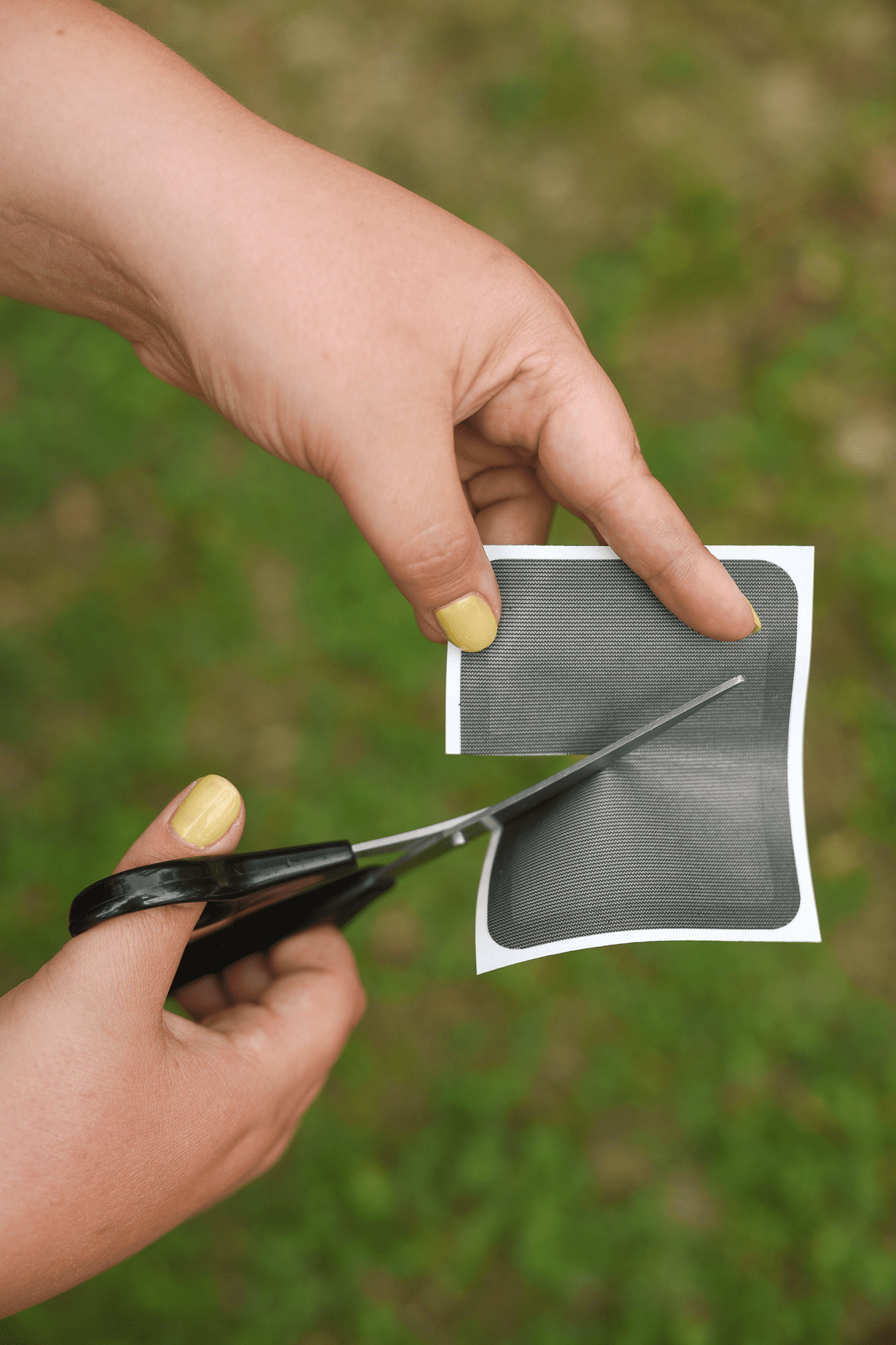 (2 pack) Coghlan's Tent and Mosquito Mesh Repair Patches, Black, 4 pack, 3" x 3.5"
