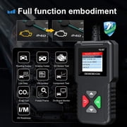Jdiag Obd2 الماسح الضوئي ، قارئ الشفرة فحص ضوء محرك السيارات فحص أداة فحص أجهزة استشعار O2 وأنظمة Evap مع وظائف Obd2 الكاملة