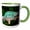 Green/White, variant on 3drose, Rainbow Panther Chameleon, Lizard - Na02 Dno0697 - David Northcott, 15oz Mug