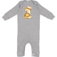 thumbnail image 2 of Inktastic Safari 1st Birthday Jungle Animal 1 Year Old Baby Romper Coveralls, 2 of 4