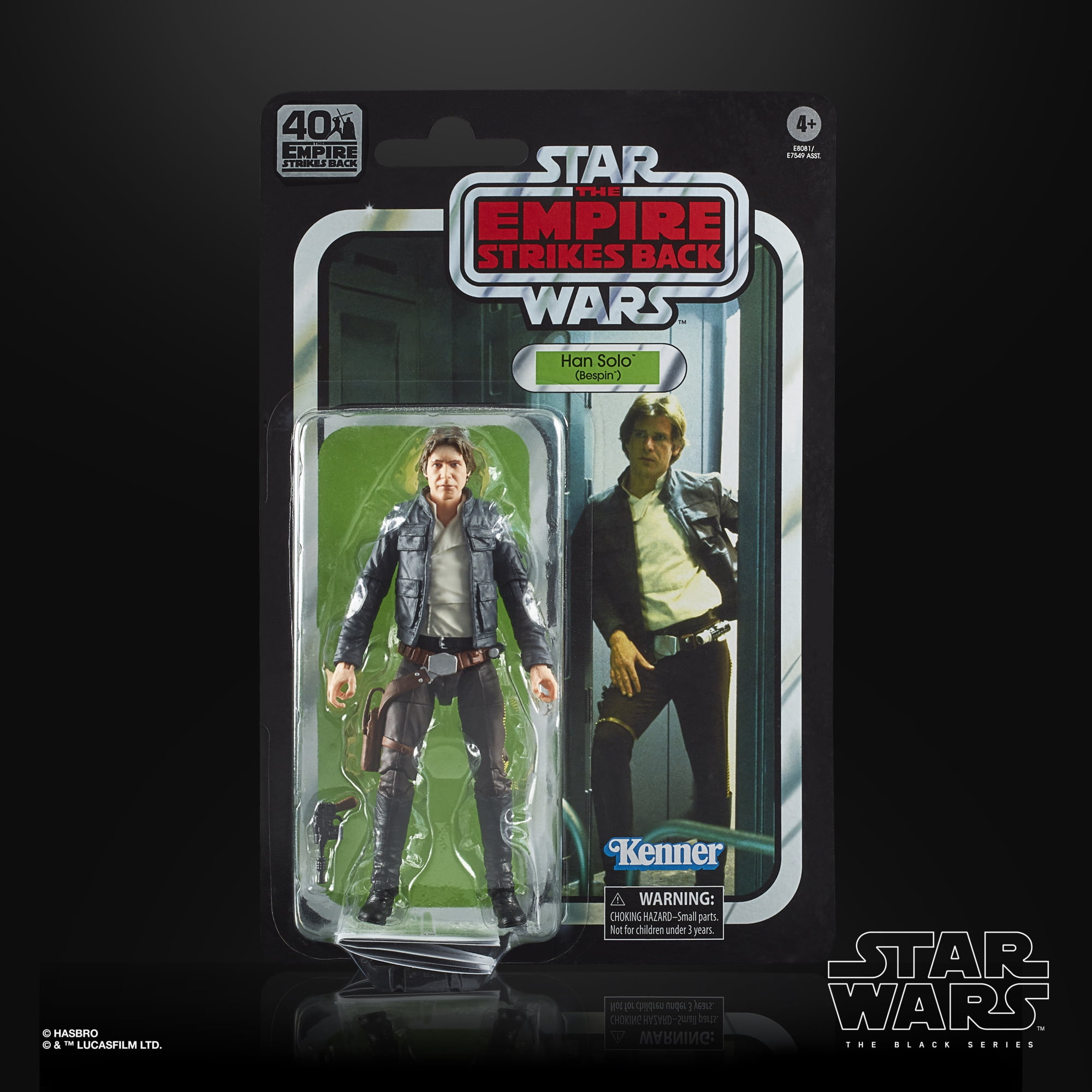 Star Wars the Black Series Han Solo (Bespin) Toy Action Figure, Accessory